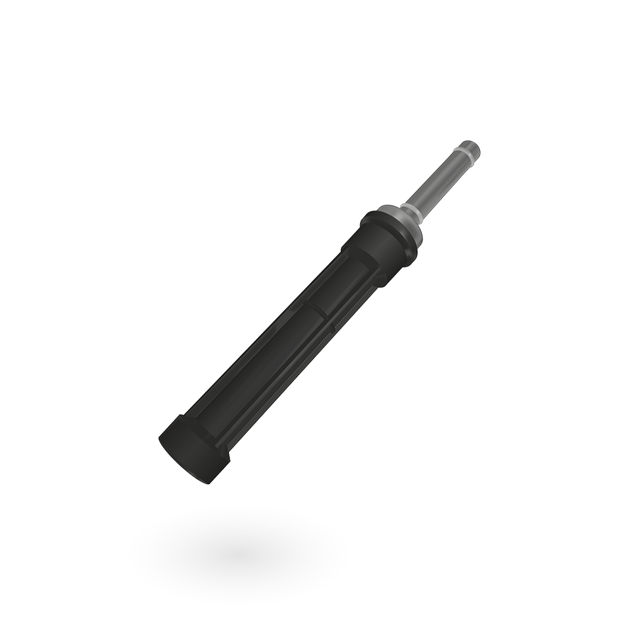 Umbrella base adapter for fiberglass poles for fiberglass poles (no ball bearing)