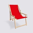 Beach chair frame (with armrest)